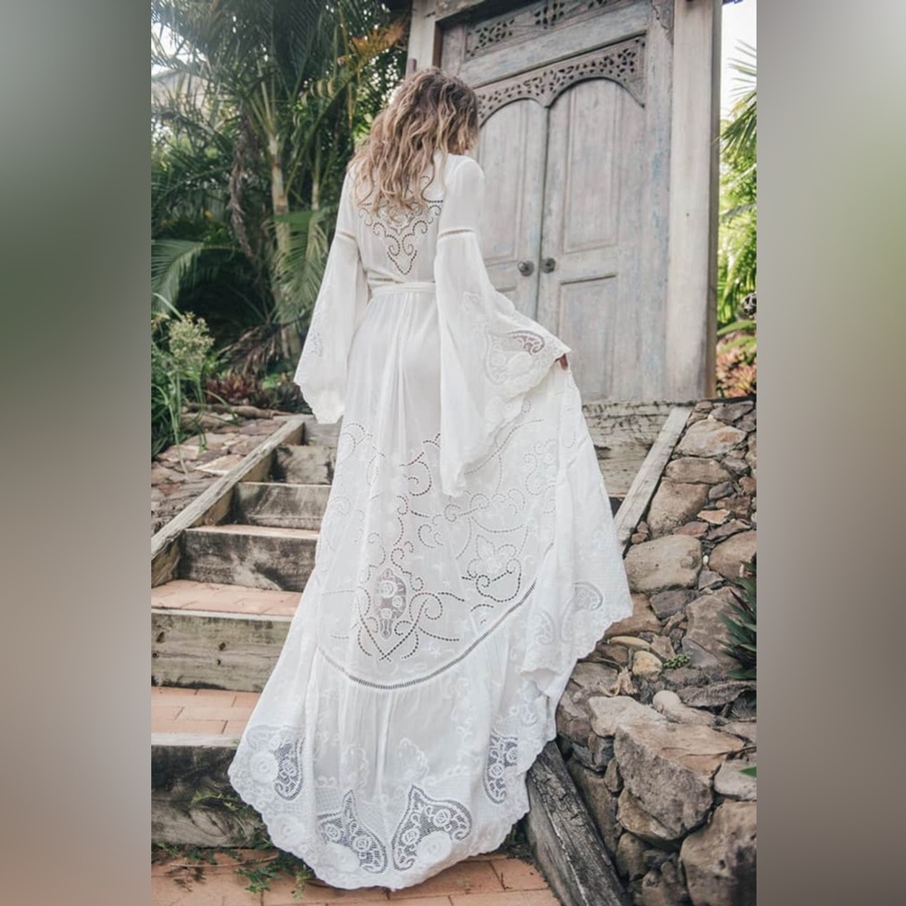 Spell & The Gypsy Collective Wedding Dress Gwendolyn Wrap Gown